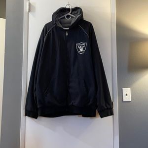 Vintage Sherpa Raiders hoodie